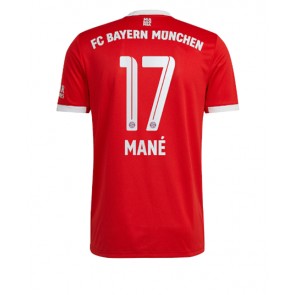 Bayern Munich Sadio Mane #17 Hemmatröja 2022-23 Kortärmad